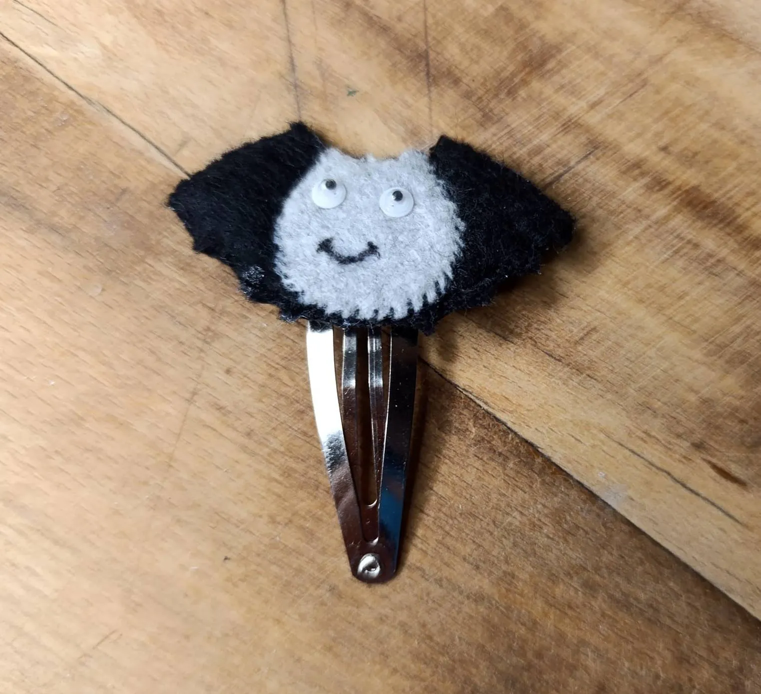 Agrafă de păr pentru fetițe - Liliac de Halloween 🦇