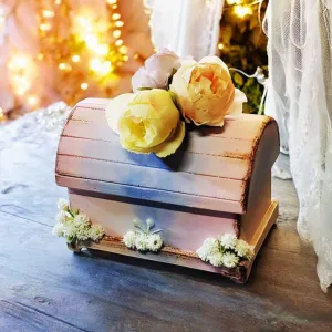 Cutiuță cufăr din placaj de lemn